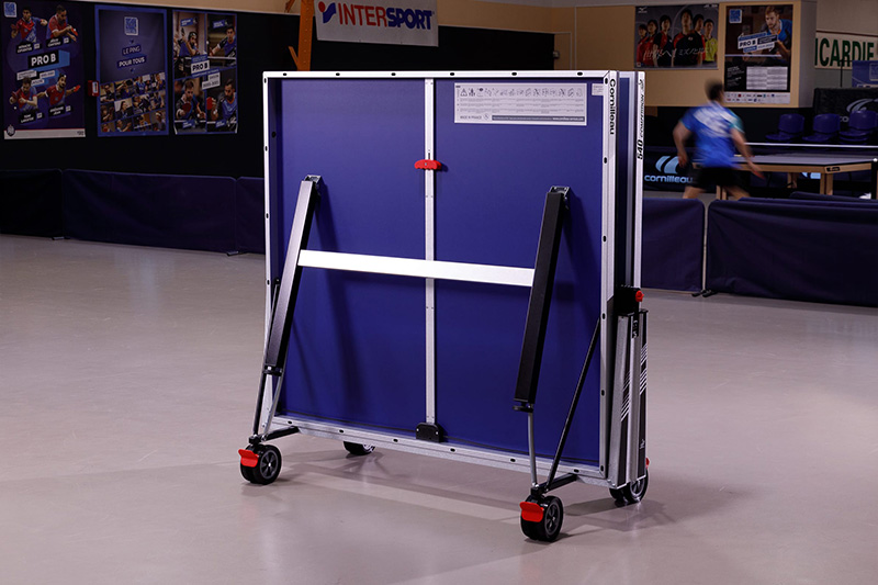 Folded Cornilleau Competition 540 ITTF table tennis table